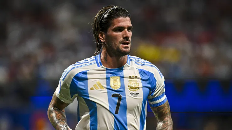 La inesperada decisión de Rodrigo De Paul a horas de la final de la Copa América 2024