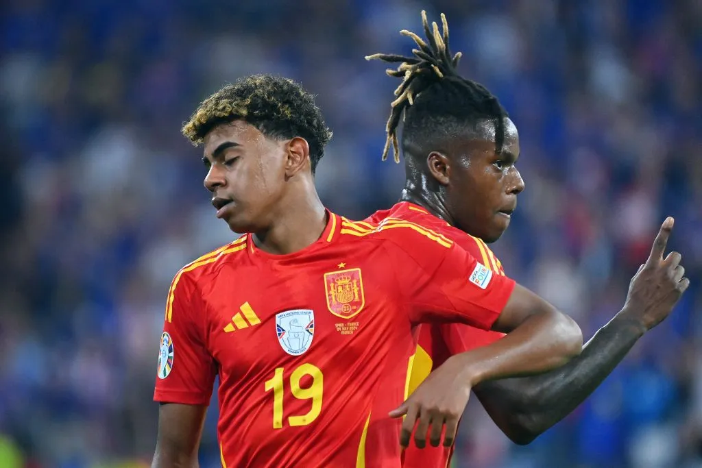 Lamine Yamal y Nico Williams fueron las figuras de España en la Eurocopa y ahora compartirán delantera en Barcelona.