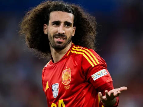 Por qué silban a Marc Cucurella en la final de la Eurocopa 2024 entre España e Inglaterra