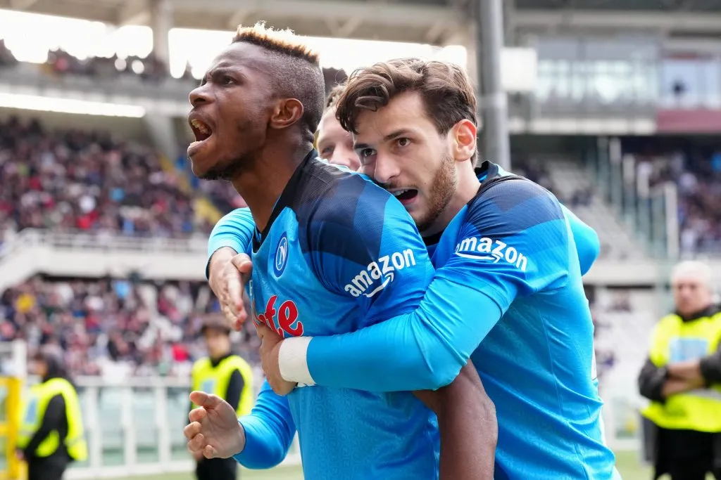 Osimhen y Kvaratskhelia sacaron campeones al Napoli.