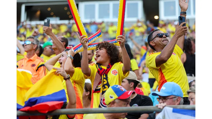 Hinchas de Colombia han colmado los estadios en la Copa América (IMAGO)
