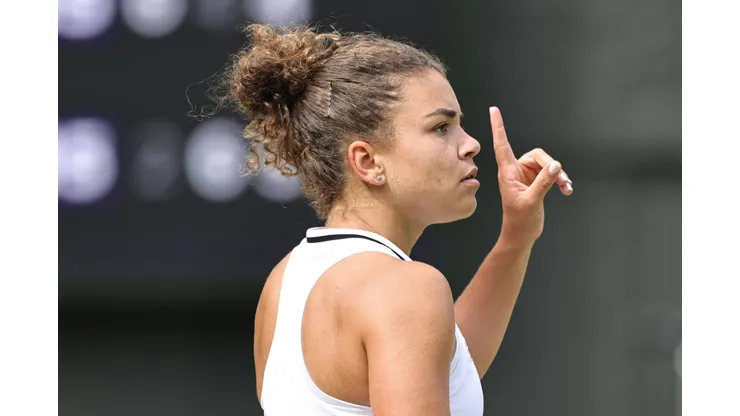 Jasmine Paolini es finalista de Wimbledon (IMAGO)