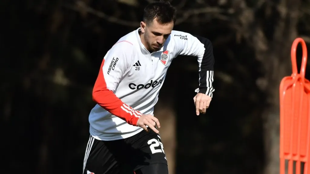 Felipe Peña Biafore podría irse de River. (Foto: Prensa River)