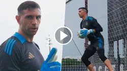 Dibu Martínez palpita la final de la Copa América.