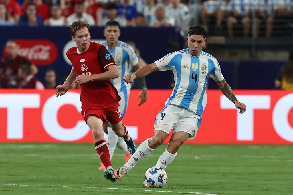 Montiel ante Shaffelburg. (Foto: Imago)