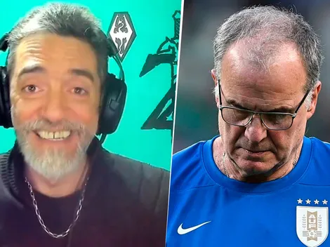 Le anticipó a los uruguayos lo que iba a hacer Bielsa y tras la eliminación confesó: "Me tiró un centro"