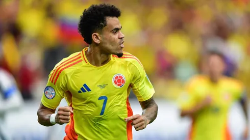 Luis Díaz con la Selección Colombia.