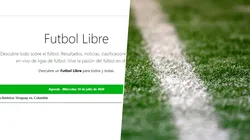 Bloquearon los dominios de Fútbol Libre.