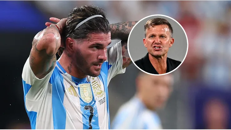 El jugador y el técnico se sacaron chispas en pleno partido.