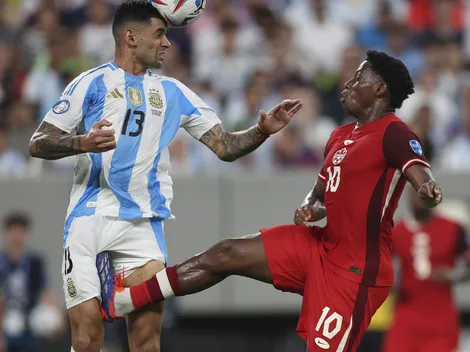Así reaccionó Tottenham tras ver el planchazo que recibió Cuti Romero en Argentina vs. Canadá
