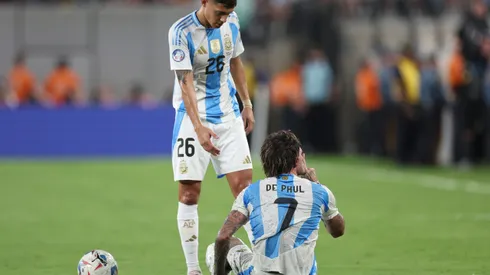 No se vio en TV: el fuerte cruce entre Rodrigo De Paul y el DT de Canadá en la Copa América
