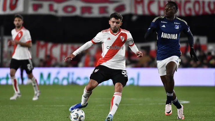 Santiago Simón fue titular ante Millonarios.