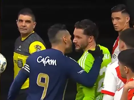 A qué jugador de River le pidió Falcao su camiseta