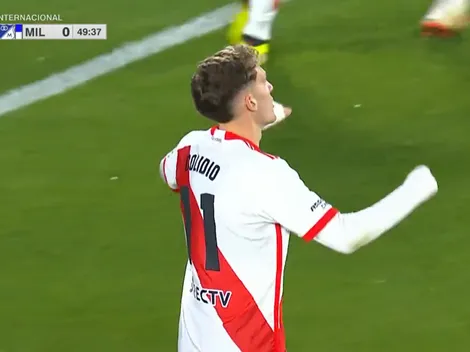 VIDEO | Colidio aprovechó un error de Millonarios y marcó el primer gol del semestre para River