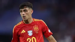 Pedri en la Selección de España.