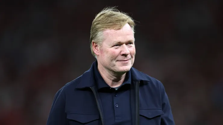 Ronald Koeman, DT de la selección de Países Bajos.