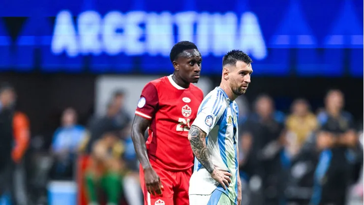 Argentina y Canadá se enfrentaron en la inauguración de la Copa: ganó 2-0 la Scaloneta.