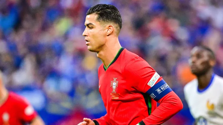 Cristiano Ronaldo en la Eurocopa.