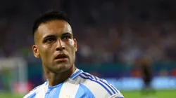 Lautaro Martínez irá al banco ante Canadá.