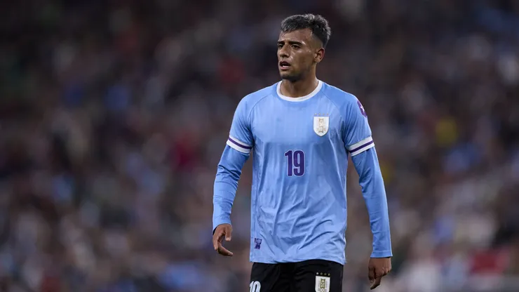 Luciano Rodríguez en el seleccionado uruguayo.