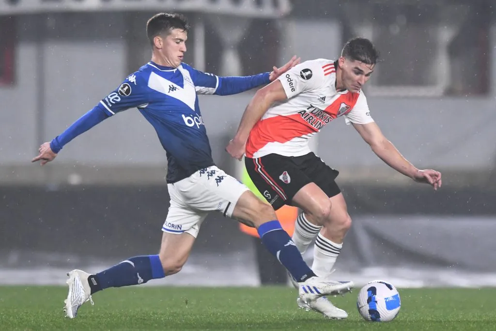 Máximo Perrone brilló en aquella recordada serie ante River (Getty)