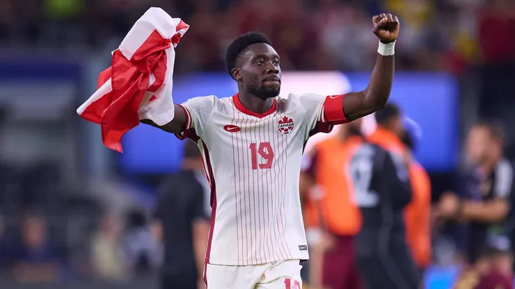 Alphonso Davies habló previo al partido contra Argentina.