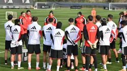 El plantel de River en la pretemporada.
