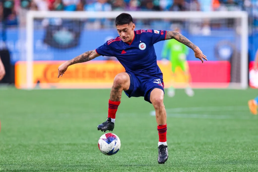 Federico Navarro en la Major League Soccer.