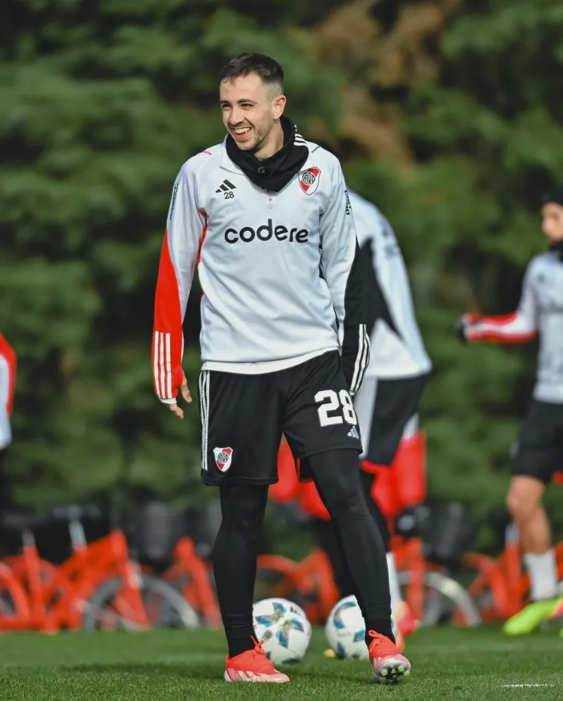 Felipe Peña Biafore podría ser titular contra Millonarios. (Foto: Prensa River).