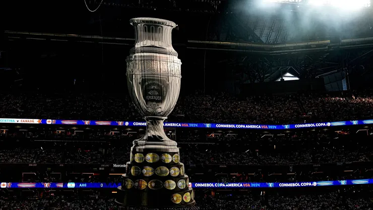 El anhelado trofeo de la Copa América.