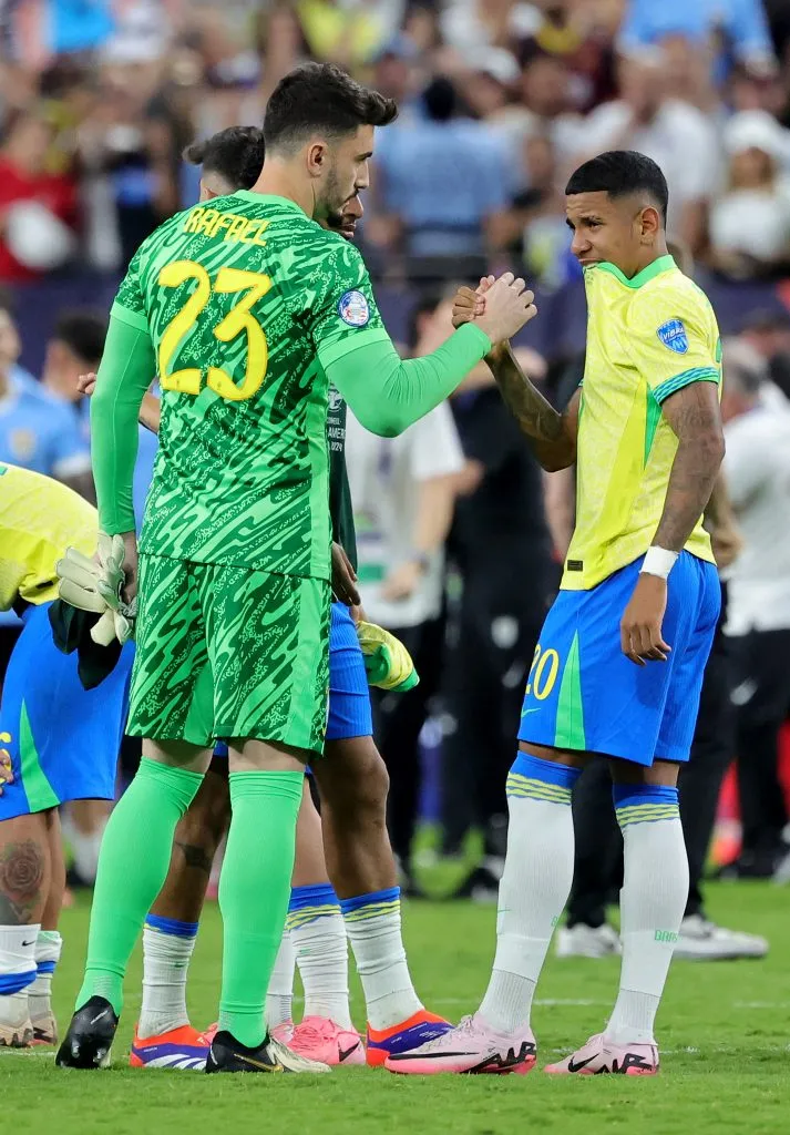 La tristeza de Brasil tras la eliminación ante Uruguay. (Foto: Getty).