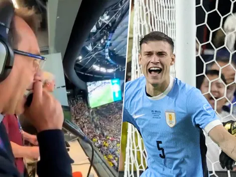 El relator uruguayo que se descontroló en los penales: "Afuera brazucas otra vez"