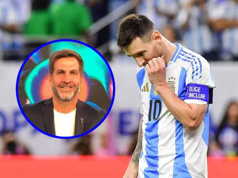 Toti Pasman: "Messi, ya nos diste todo, si no estás bien, que entre Di María"
