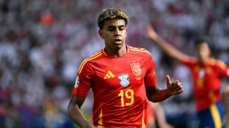 Lamine Yamal, joven figura de la selección de España en la Eurocopa.