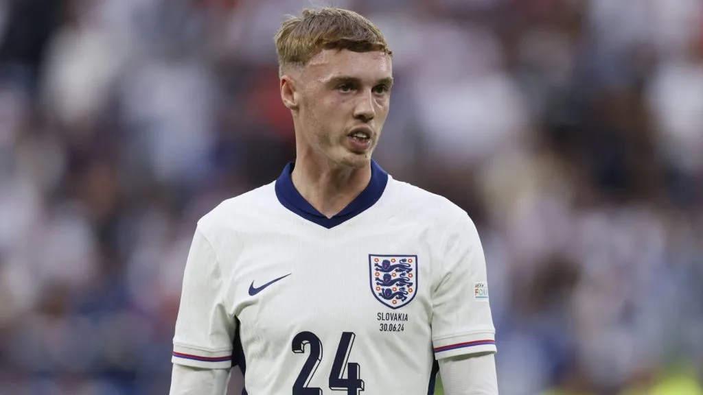 Cole Palmer en el seleccionado inglés.