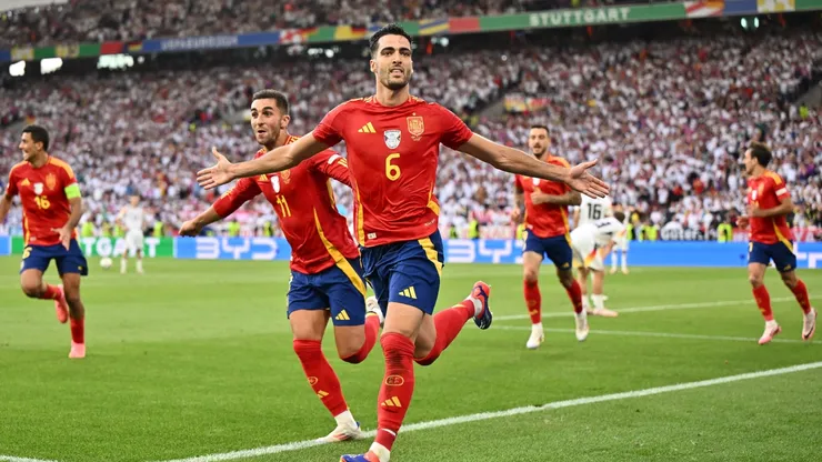 Mikel Merino, el héroe de España ante Alemania.