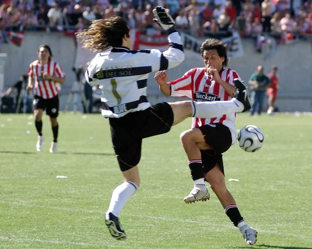 Olave fue el arquero de Gimnasia en la golada de Estudiantes por 7 a 0.