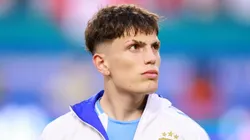 La reacción de Alejandro Garnacho tras la victoria de la Selección Argentina en los penales