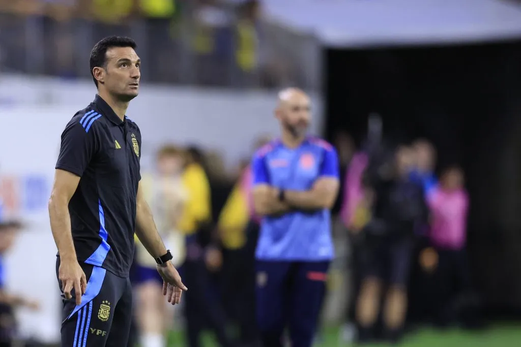 Lionel Scaloni habló tras la clasificación de Argentina. (Foto: Getty).