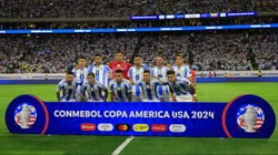Los once titulares de Argentina ante Ecuador.