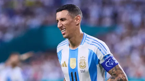 Di María, uno de los referentes de la Scaloneta.