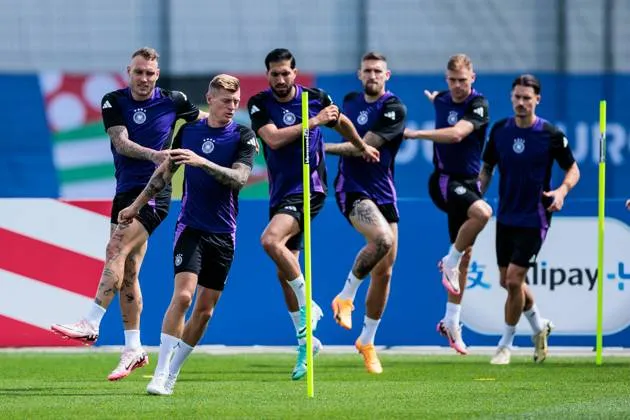 No hay imágenes de los entrenamientos de Alemania desde que empezó la EURO 2024.