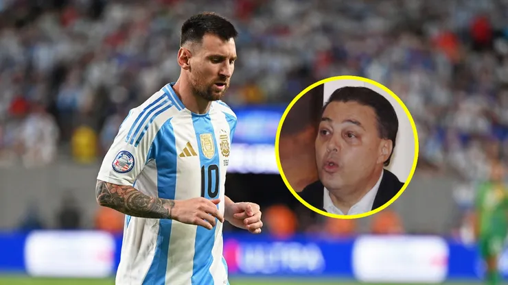 Carlos Alfaro Moreno habló sobre Messi y sobre el duelo Argentina-Ecuador.