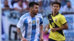 Argentina y Ecuador se enfrentaron en Chicago antes de la Copa América.