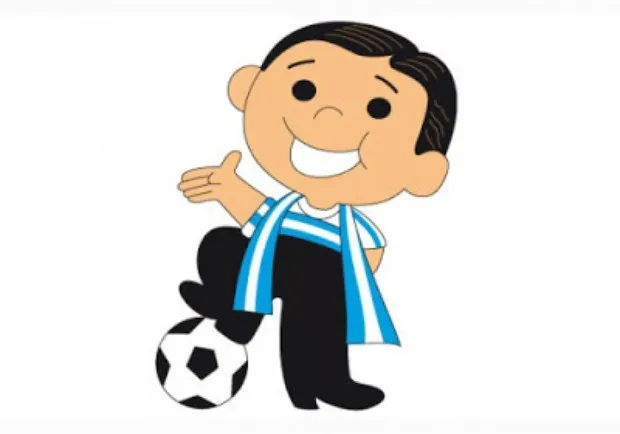 Gardelito, en Argentina 1987, fue la primera mascota en la historia de la Copa América.