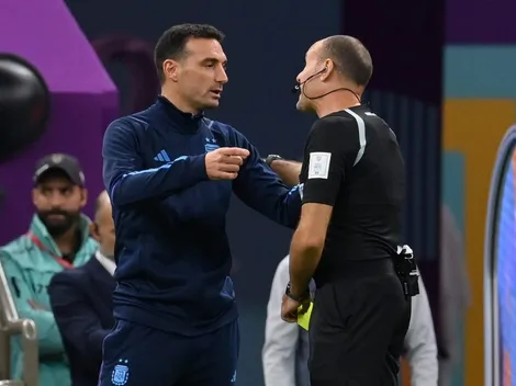 Scaloni, sobre el arbitraje en la Copa América: "Yo sería muy cuidadoso"