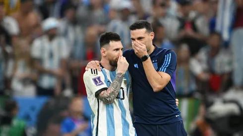 Scaloni espera por Messi para enfrentar a Ecuador.