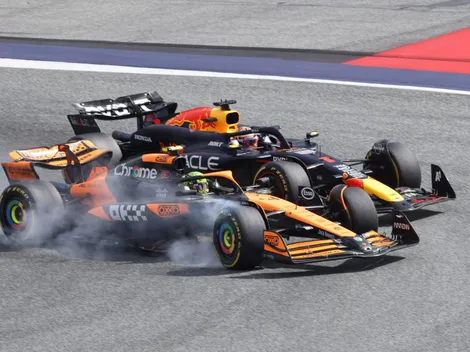 Lando Norris y una ácida respuesta tras el accidente con Max Verstappen