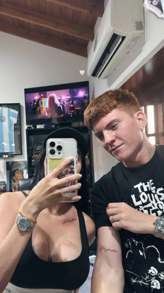 El nuevo tatuaje del Colo Barco.