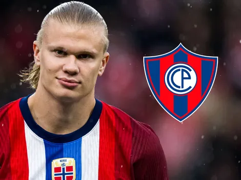 Erling Haaland se entrenó junto a Cerro Porteño para dar inicio a su pretemporada